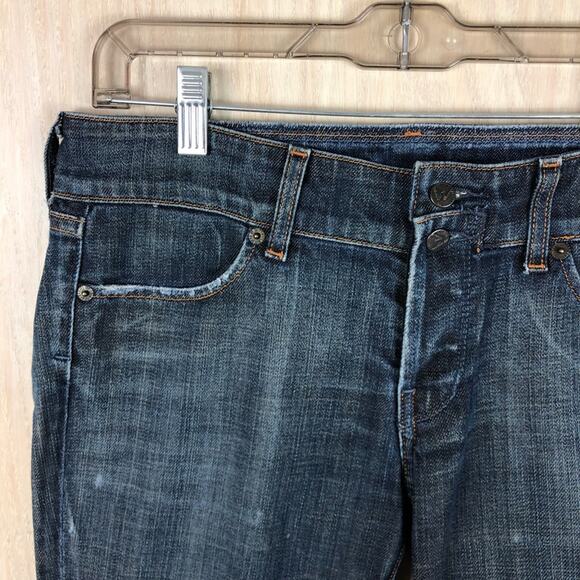 Citizens of Humanity Traveler #022 Double Dark Wash Fly Pant Low Rise Jeans 29 - Picture 5 of 14